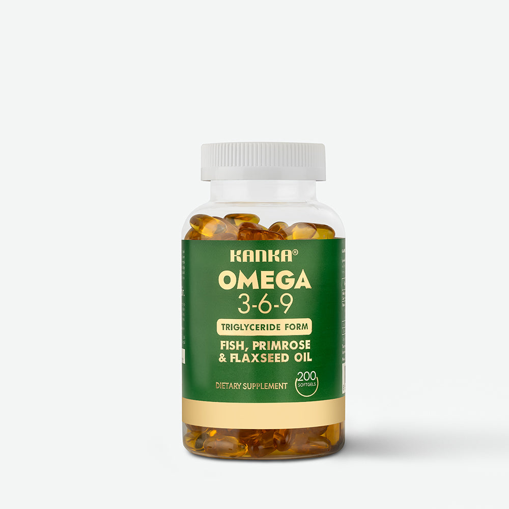 Omega 3-6-9 Balık, Çuha Çiçeği Primrose & Flaxseed Oil - Triglyceride Form 200 Yumuşak Kapsül